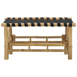 vidaXL Tuinbank 80 x 38 x 40 cm Bamboe Naturel Rechthoekig