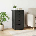 vidaXL Kast Honing bruin 34 x 39 x 61,5 cm Massief vurenhout