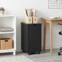 vidaXL Rollende kast Honing bruin 34 x 39 x 65,5 cm Massief vurenhout