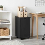 vidaXL Rollende kast Honing bruin 34 x 39 x 65,5 cm Massief vurenhout