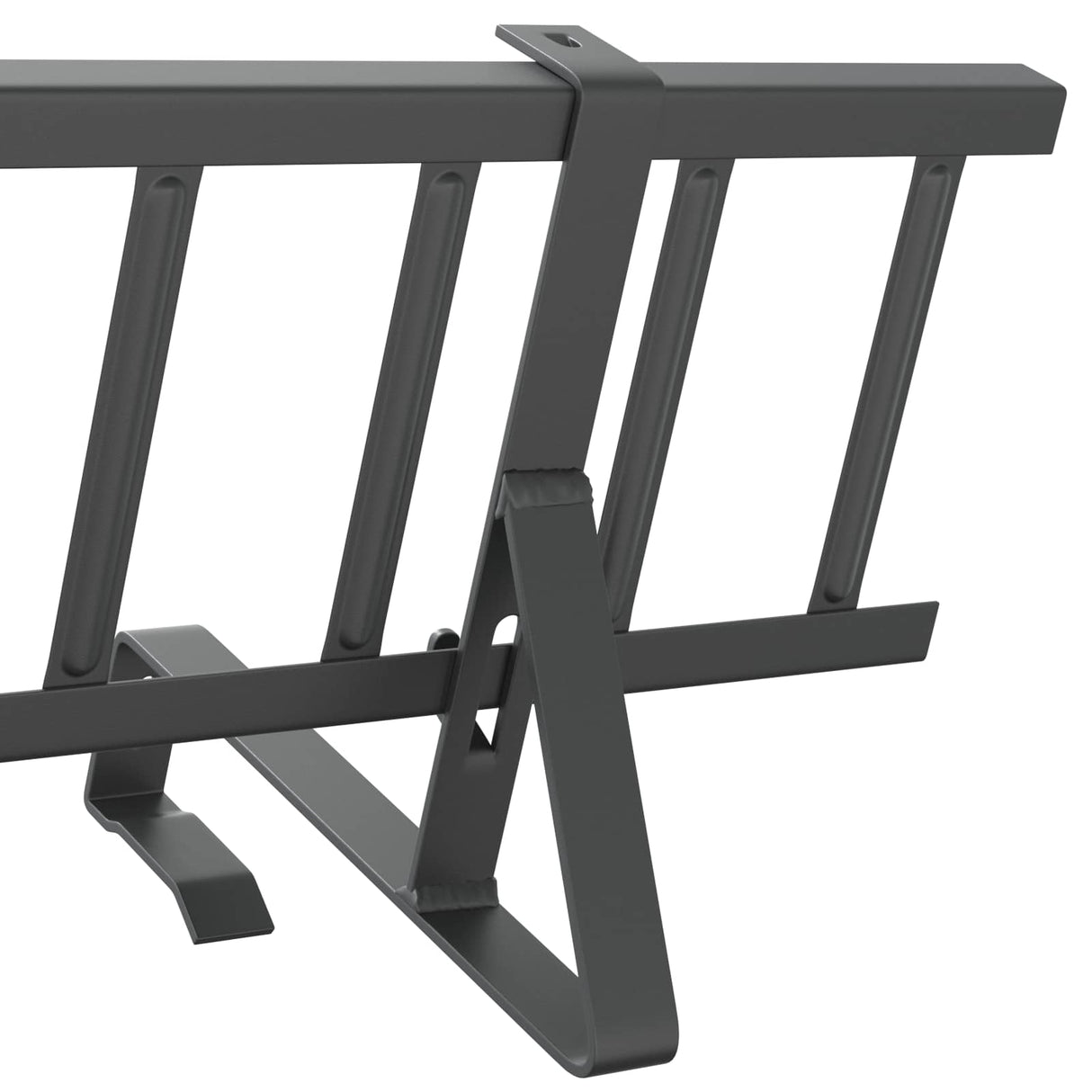vidaXL Dak sneeuwbeschermer Antraciet 100 x 29,5 x 34,5 cm Staal
