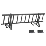 vidaXL Dak sneeuwbeschermer Antraciet 100 x 29,5 x 34,5 cm Staal