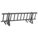 vidaXL Dak sneeuwbeschermer Antraciet 100 x 29,5 x 34,5 cm Staal