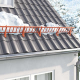 vidaXL Sneeuwbeschermingssteun Antraciet 29,5 x 3 x 34,5 cm Staal