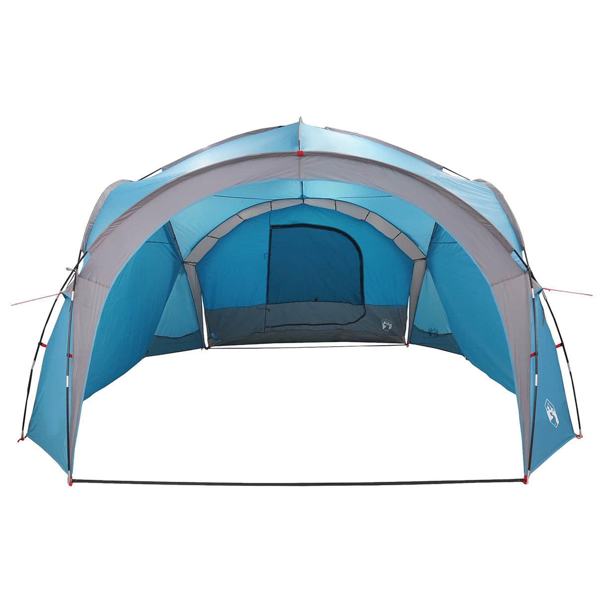 vidaXL Zijtent met dak Groen 410 x 410 x 250 cm Polyester en Staal