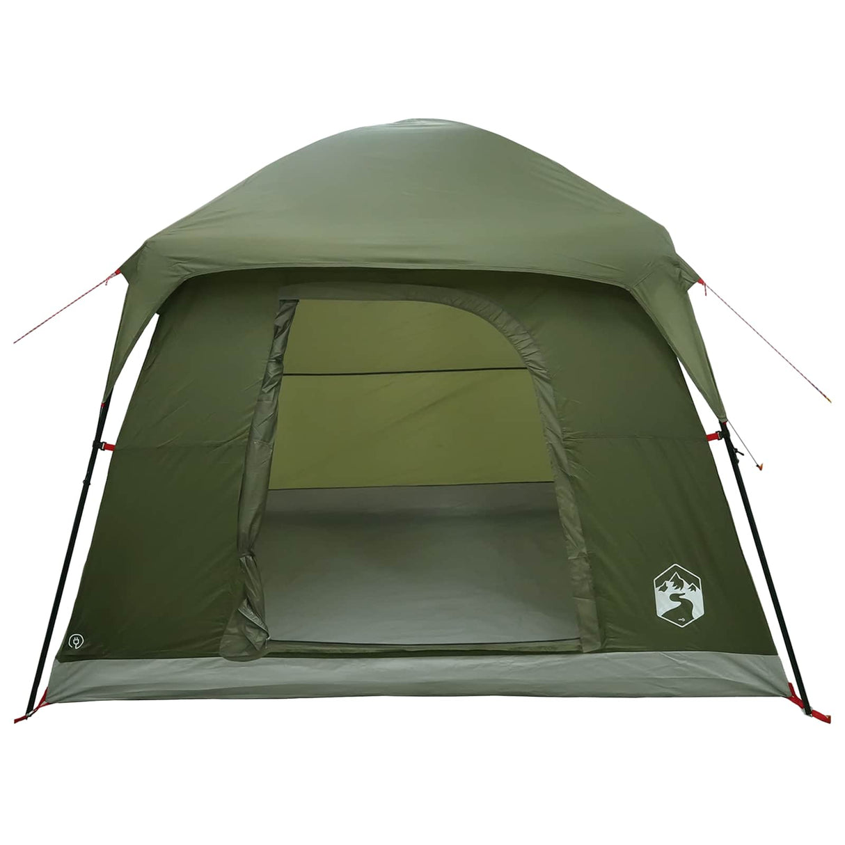vidaXL Huisje Tent Olijfgroen 244 x 213 x 183 cm Polyester en Staal