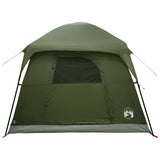 vidaXL Huisje Tent Olijfgroen 244 x 213 x 183 cm Polyester en Staal
