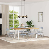 vidaXL Folding chair 2 pcs Black and Grey 48 x 43.5 x 81 cm