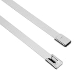 vidaXL Cable Tie 250 pcs 7.9 x 800 mm Black