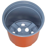vidaXL Bloempot 50 pcs Terracotta Ø 15 x 12,5 cm Kunststof