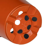 vidaXL Bloempot 50 pcs Terracotta Ø 15 x 12,5 cm Kunststof