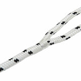 vidaXL Boottouw 6 m 1 Wit en zwart Polyester