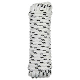 vidaXL Boottouw 6 m 1 Wit en zwart Polyester
