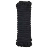vidaXL Boottouw 6 m 1 Wit en zwart Polyester