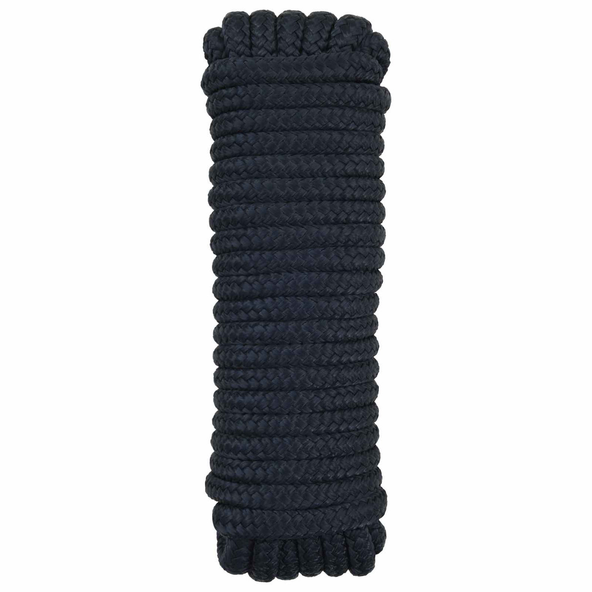 vidaXL Boottouw 6 m 1 Wit en zwart Polyester