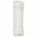 vidaXL Boottouw 6 m 1 Wit en zwart Polyester