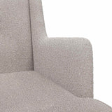 vidaXL Schommelstoel Lichtgrijs 62 x 80 x 85 cm Bouclé