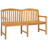 vidaXL Handmade Rose Bench 150.5 x 60 x 95 cm Solid Teakwood
