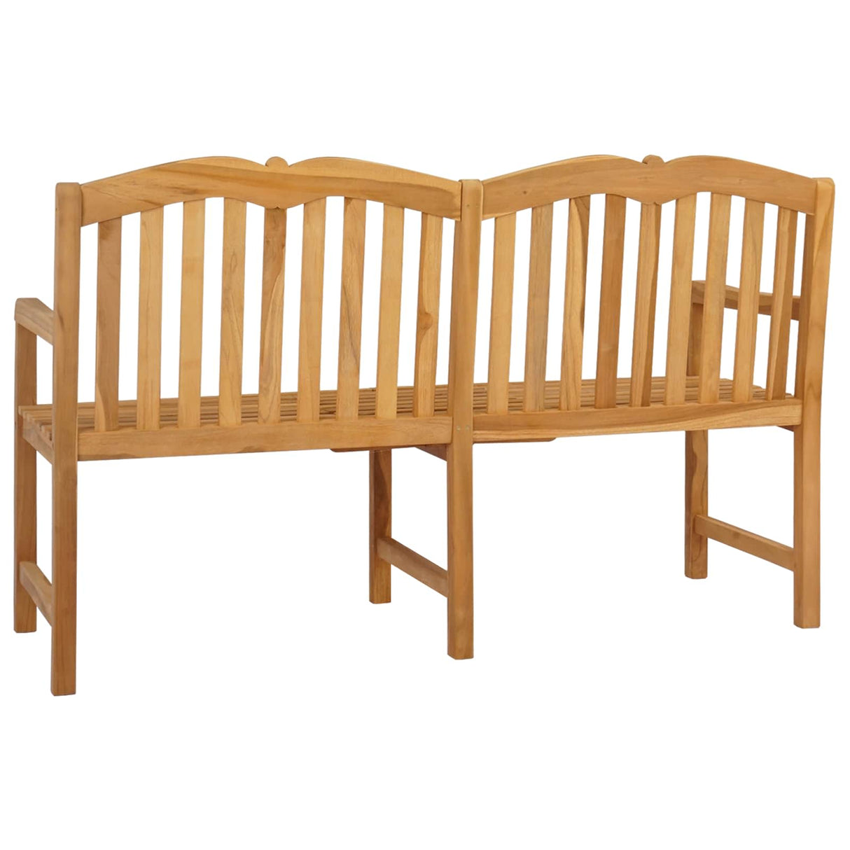 vidaXL Handmade Rose Bench 150.5 x 60 x 95 cm Solid Teakwood