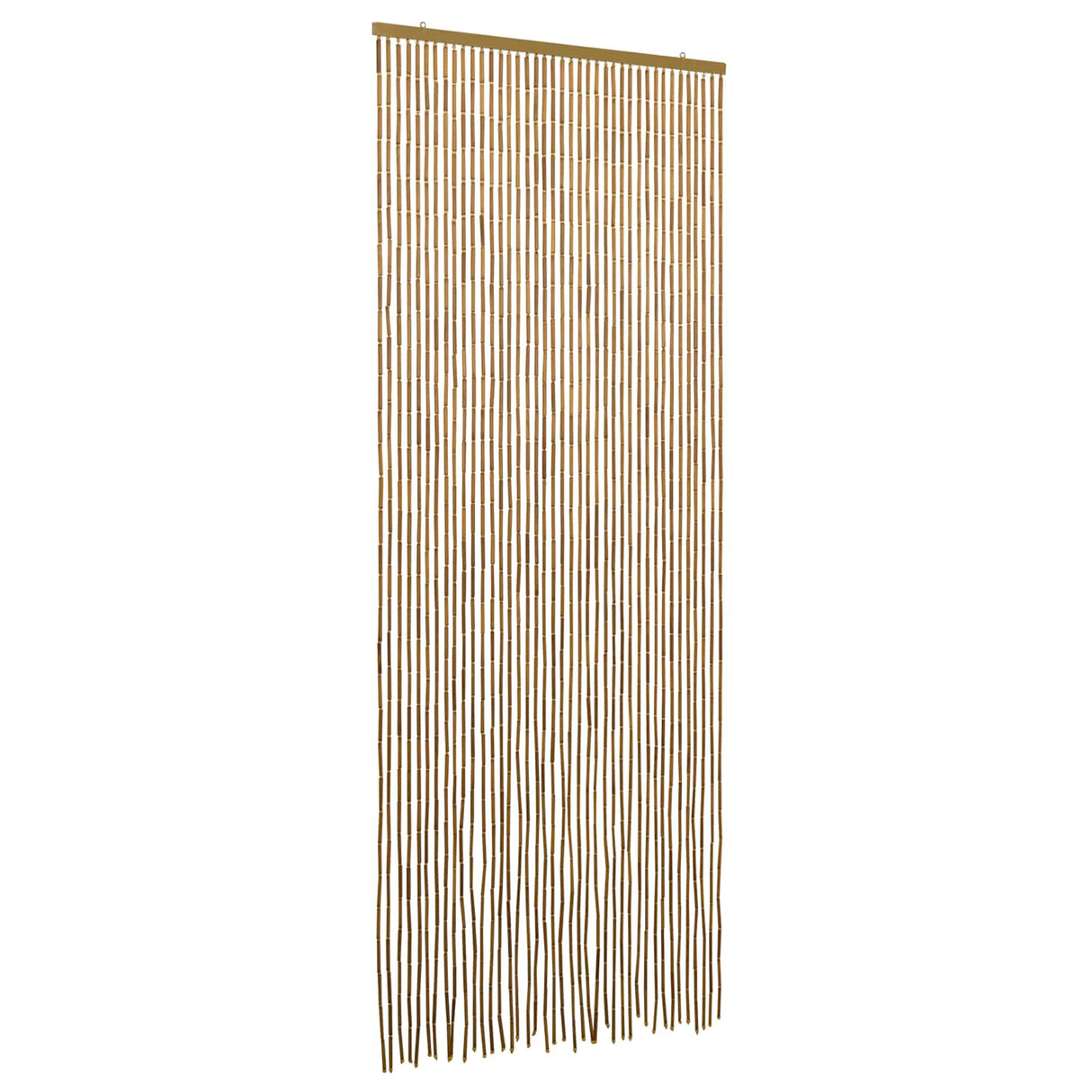 vidaXL Insect Deur Gordijn Meerkleurig 90 x 200 cm Bamboe