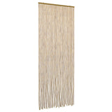 vidaXL Insect Deur Gordijn Meerkleurig 90 x 200 cm Bamboe