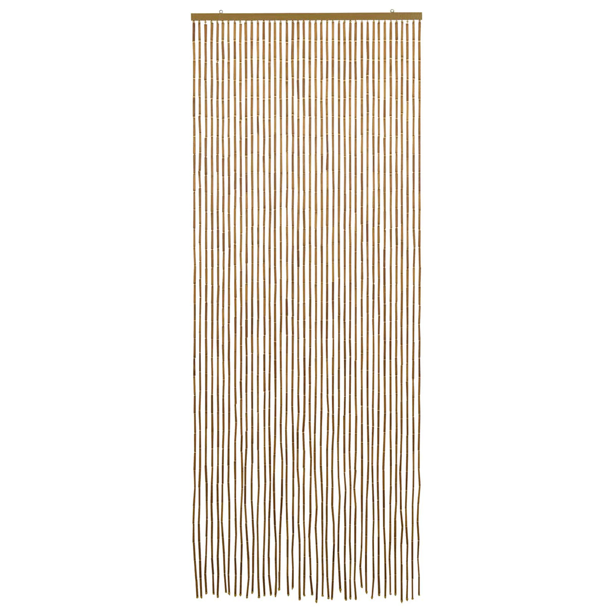 vidaXL Insect Deur Gordijn Meerkleurig 90 x 200 cm Bamboe