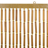 vidaXL Insect Deur Gordijn Meerkleurig 90 x 200 cm Bamboe