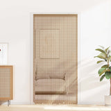 vidaXL Insect Deur Gordijn Meerkleurig 90 x 200 cm Bamboe
