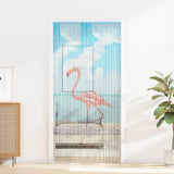 vidaXL Insectengordijn bamboe print 90x220 cm bamboe