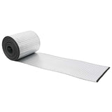 vidaxl Gazonrand 5 m x 10 cm Gegalvaniseerd staal zilver