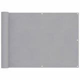 vidaXL Balkonscherm 75x300 cm oxford stof antraciet