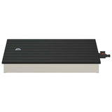 vidaXL Tuin Vloershower WPC en roestvrij staal 201 Bruin
