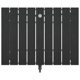 vidaXL Tuin Vloershower WPC en roestvrij staal 201 Bruin