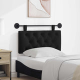 vidaXL Tête de lit suspendue Jean bleu 90 x 55 x 7 cm Tissu