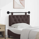 vidaXL Tête de lit suspendue Jean bleu 90 x 55 x 7 cm Tissu