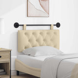 vidaXL Tête de lit suspendue Jean bleu 90 x 55 x 7 cm Tissu
