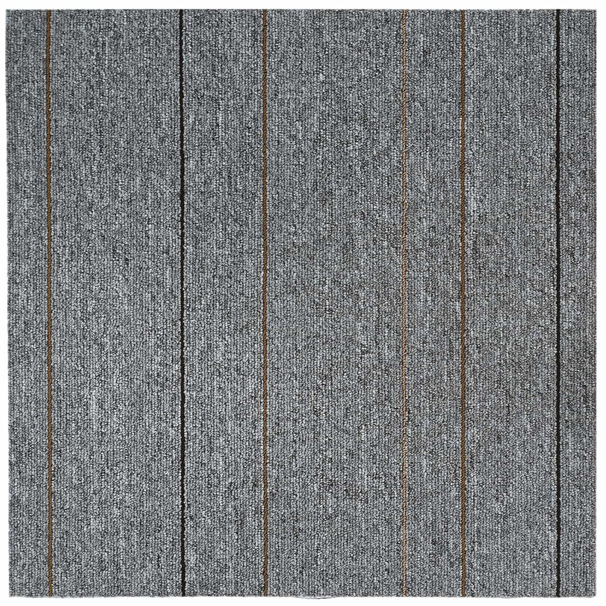 vidaXL Vloertegel Lichtgrijs met streep 50 x 50 cm 4 pcs PP en Bitumen