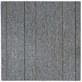 vidaXL Vloertegel Lichtgrijs met streep 50 x 50 cm 4 pcs PP en Bitumen
