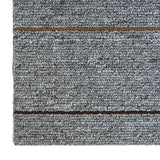 vidaXL Vloertegel Lichtgrijs met streep 50 x 50 cm 4 pcs PP en Bitumen