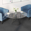 vidaXL Vloertegel Lichtgrijs met streep 50 x 50 cm 4 pcs PP en Bitumen