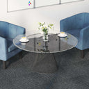 vidaXL Vloertegel Lichtgrijs met streep 50 x 50 cm 4 pcs PP en Bitumen