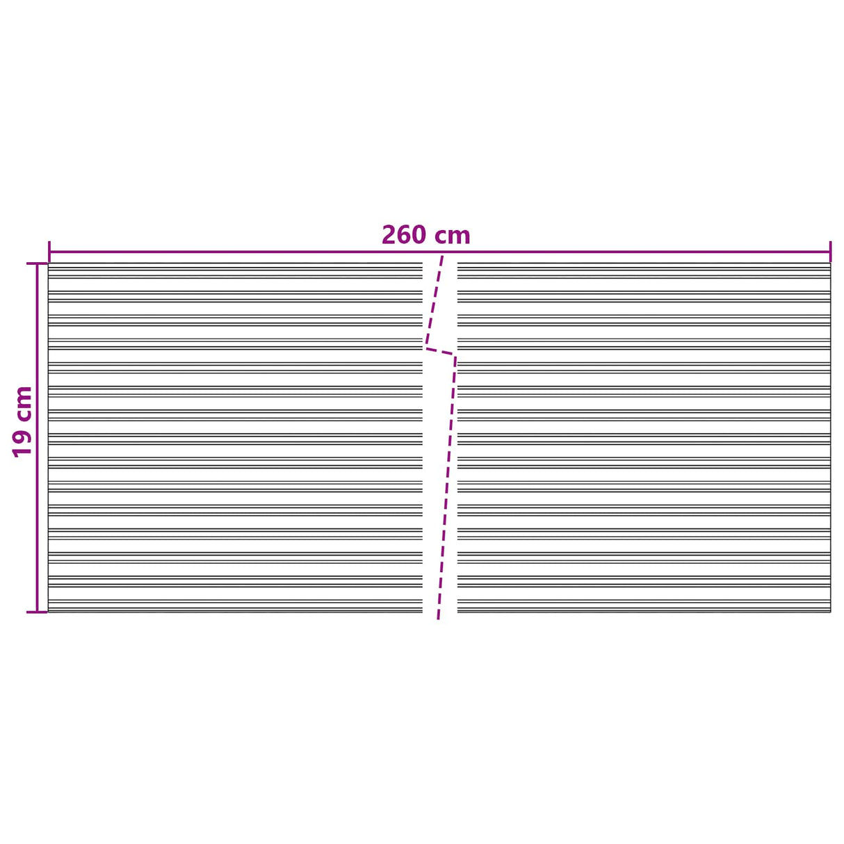 vidaXL Privacy Tape for Fence Dark Grey