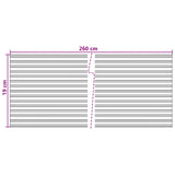 vidaXL Privacy Tape for Fence Dark Grey