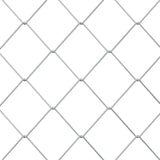 vidaXL Chain Link Fence Galvanized 2 x 10 m Steel