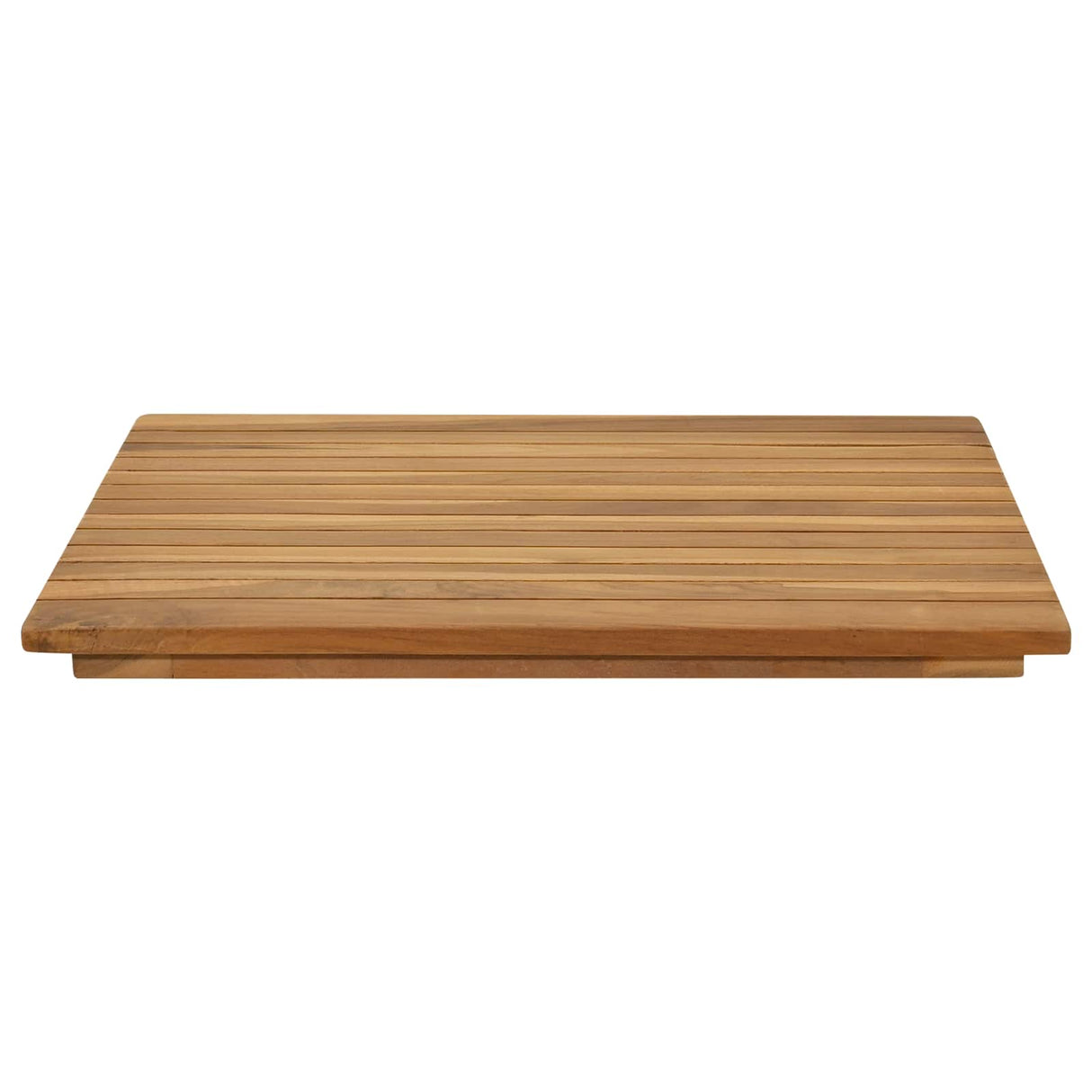 vidaXL Tafelblad 40 x 40 x 3,5 cm Vierkant Massief Teakhout Naturel