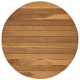 vidaXL Tafelblad 40 x 40 x 3,5 cm Vierkant Massief Teakhout Naturel