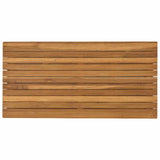 vidaXL Tafelblad 80 x 40 x 3,5 cm Rechthoekig Massief Teakhout Naturel