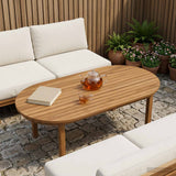 vidaXL Tafelblad 80 x 40 x 3,5 cm Rechthoekig Massief Teakhout Naturel