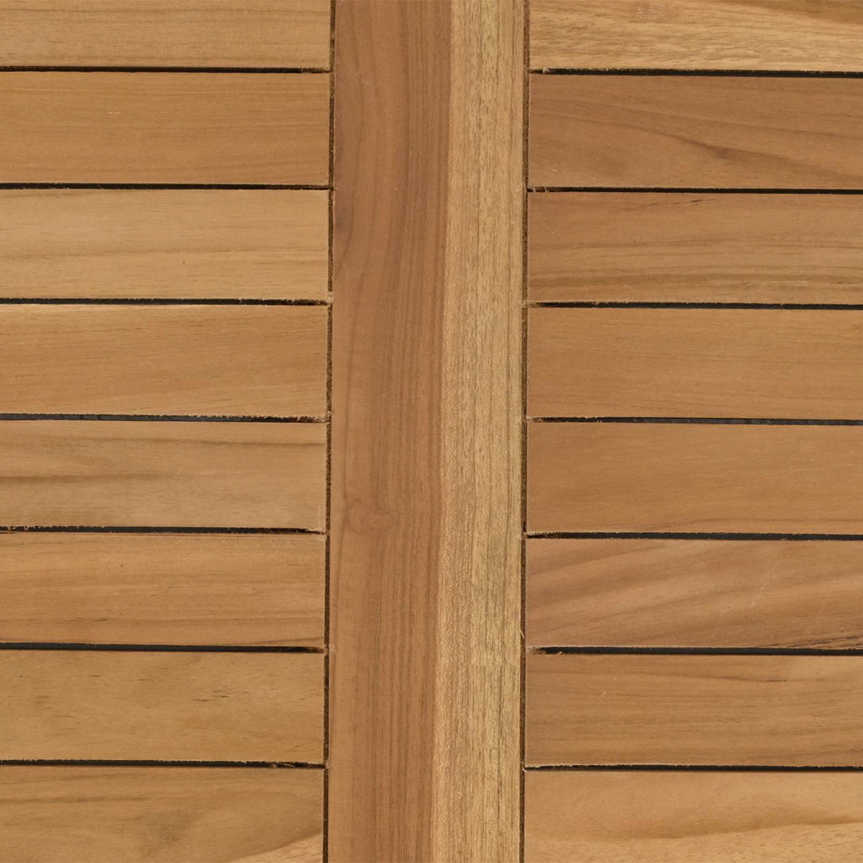vidaXL Tabletop Rectangular Solid Teak Natural
