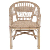 vidaXL Stapelstoel Naturel 60 x 60 x 81 cm Rattan